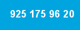925 175 96 20 925 175 96 20